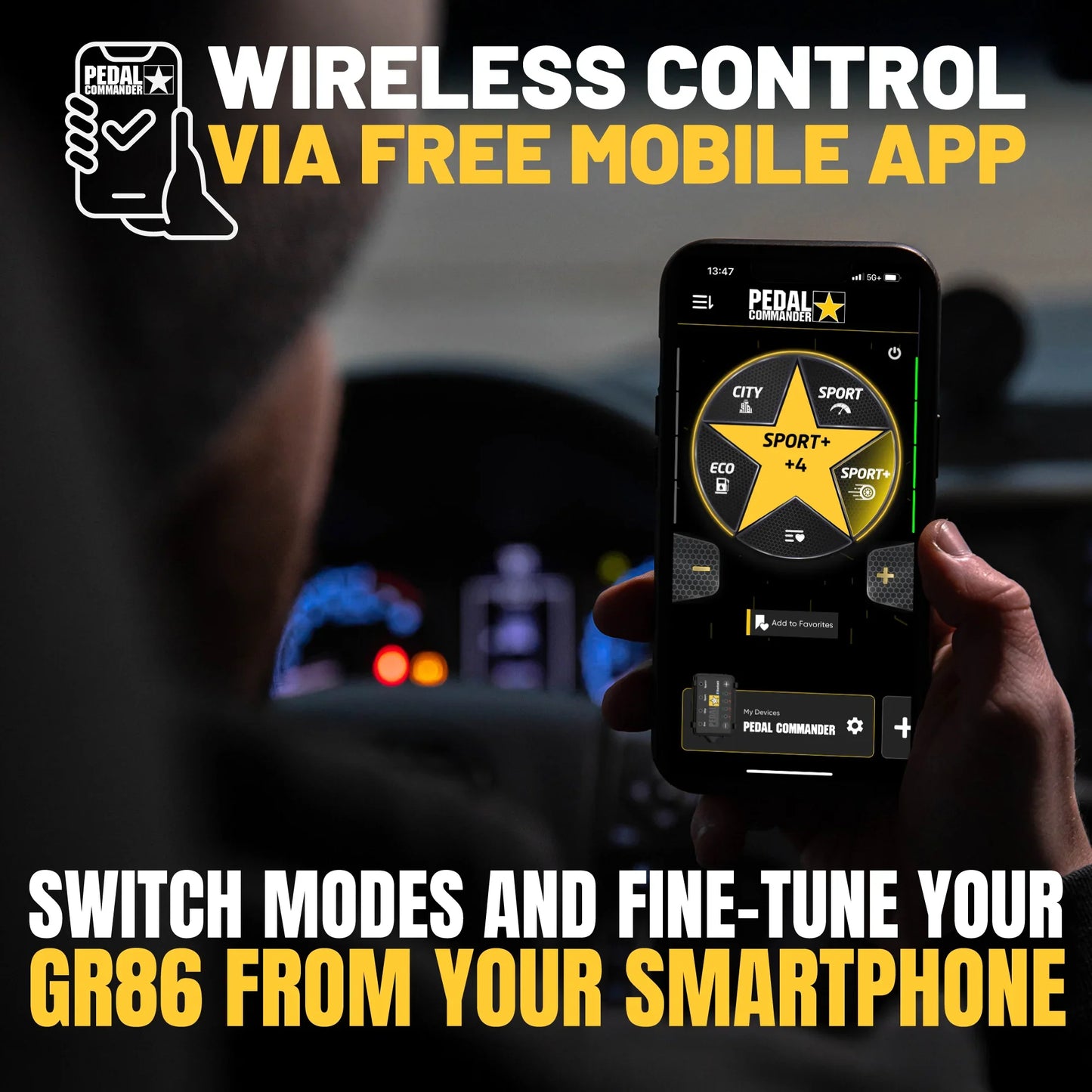 Pedal Commander for Toyota GR86/BRZ