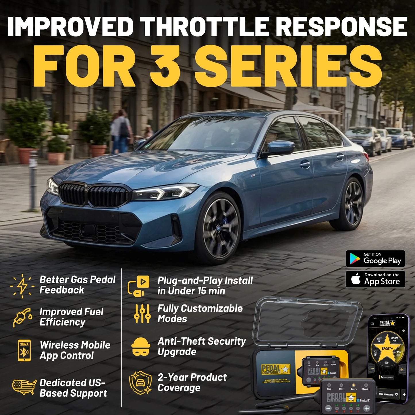 Pedal Commander for BMW 3 Series & M3