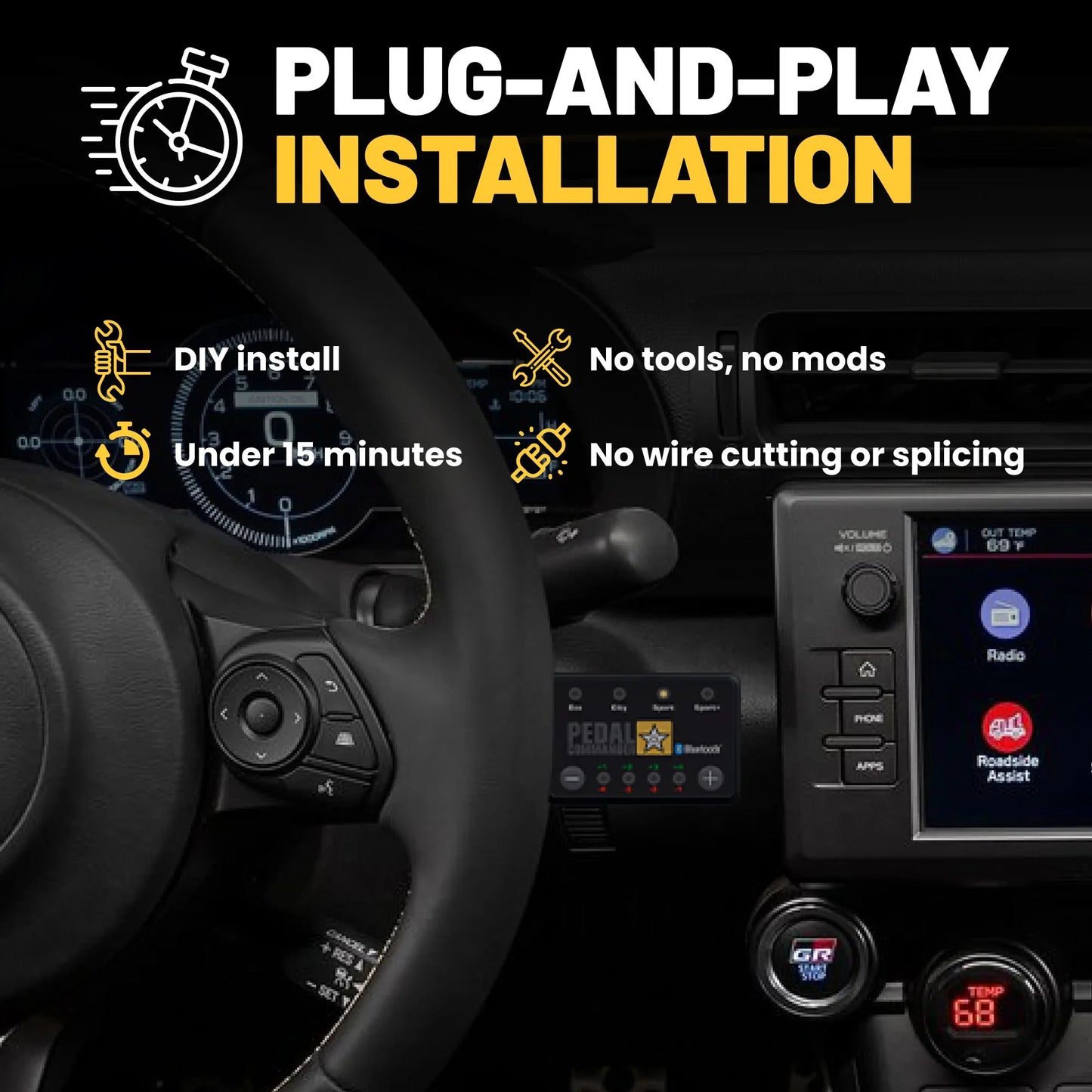 Pedal Commander for Toyota GR86/BRZ