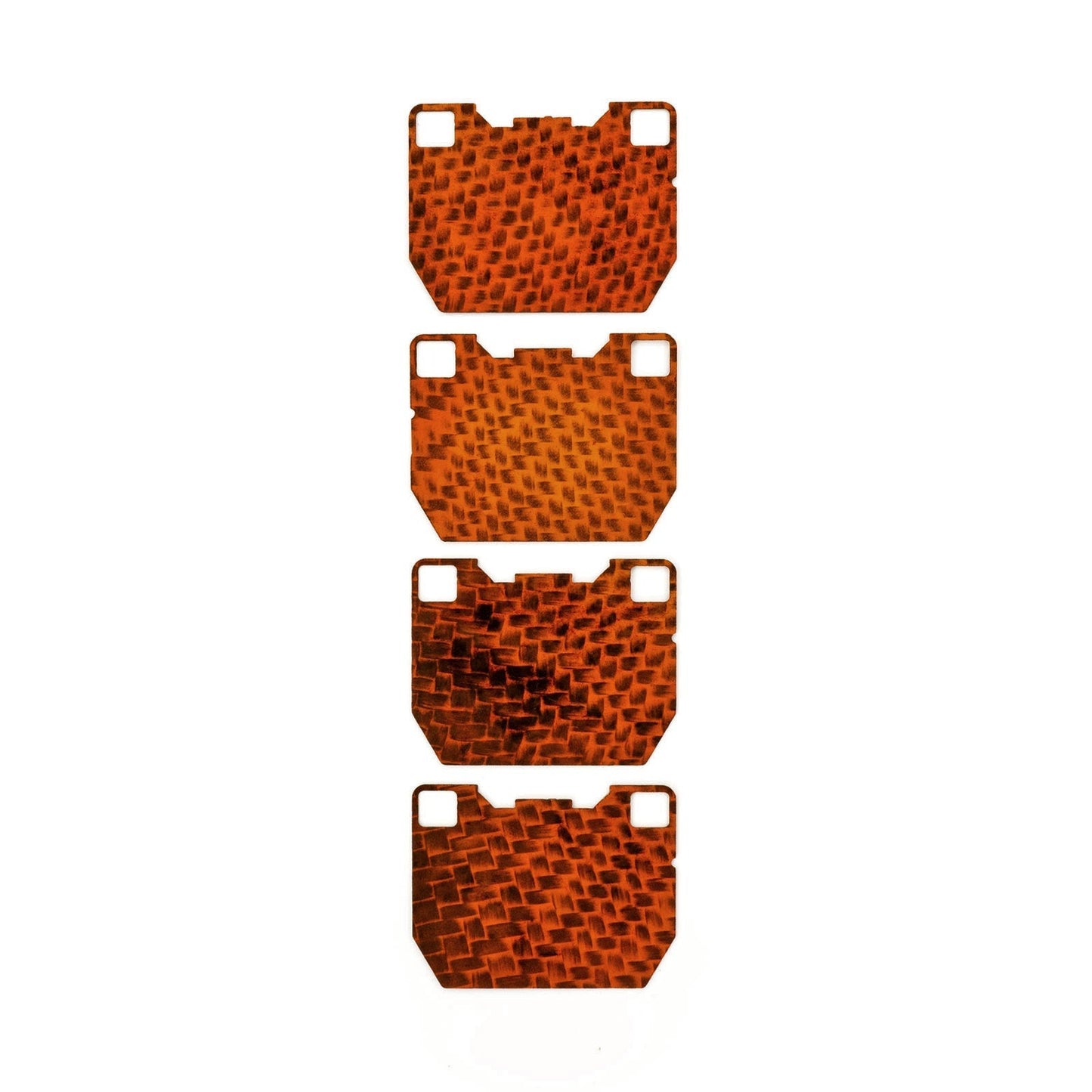 HEL Performance Carbon Fiber Brake Pad Shims for Toyota GR Corolla