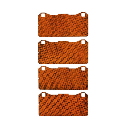 HEL Performance Carbon Fiber Brake Pad Shims for Toyota GR Corolla