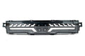 OLM V2 F1 Rear Fog Light (Clear Lens, Black Base, White Bar) - 2022 BRZ / GR86