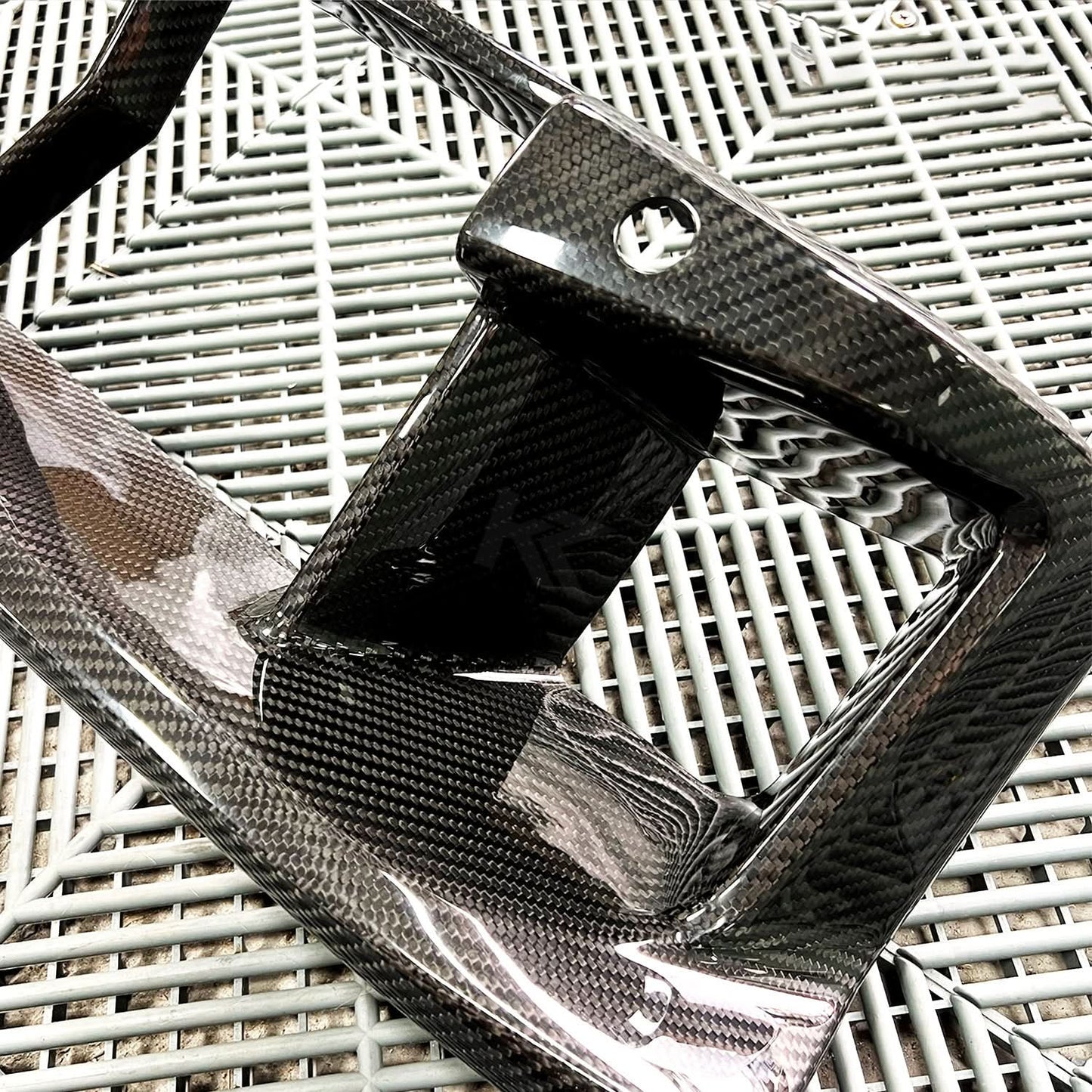 BMW 2 Series G87 M2 Carbon Fiber Front Bumper Center Lower Grille Kit (2023+)