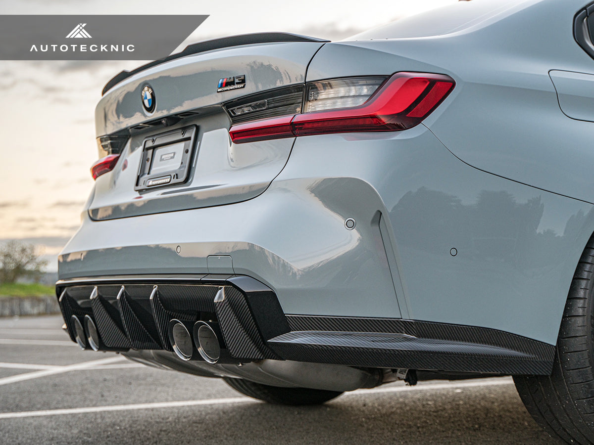 AutoTecknic Dry Carbon Performante Rear Diffuser - G80/ G81 M3 | G82/ G83 M4