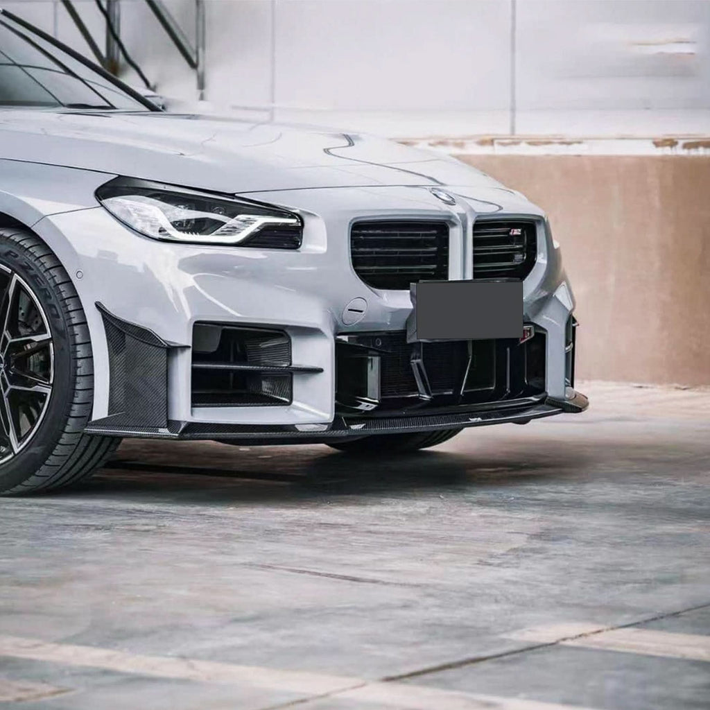 BMW 2 Series G87 M2 Carbon Fiber Front Bumper Center Lower Grille Kit (2023+)