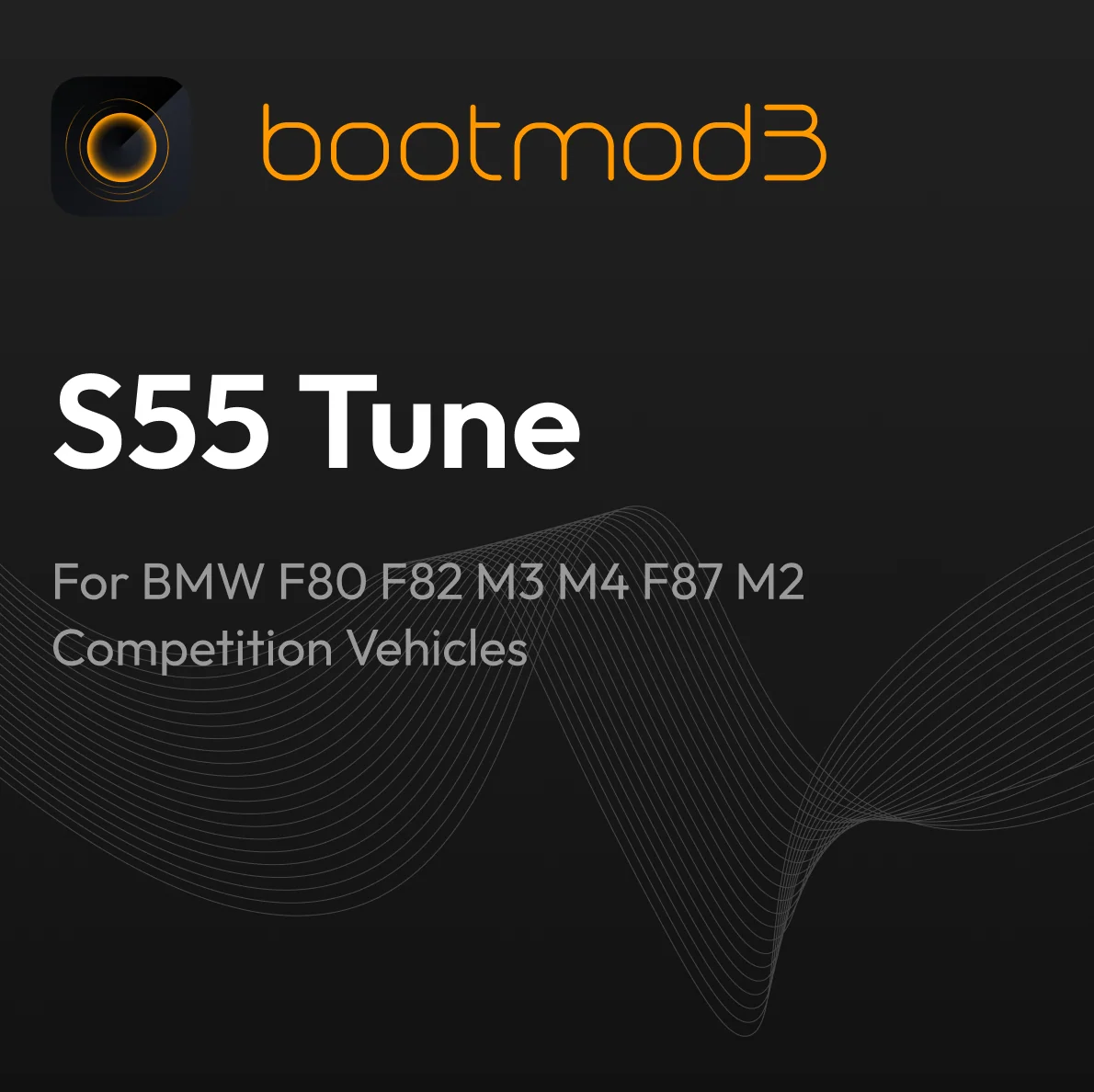 bootmod3 S55 Tune - For BMW F80 F82 M3 M4 F87 M2 Competition Vehicles