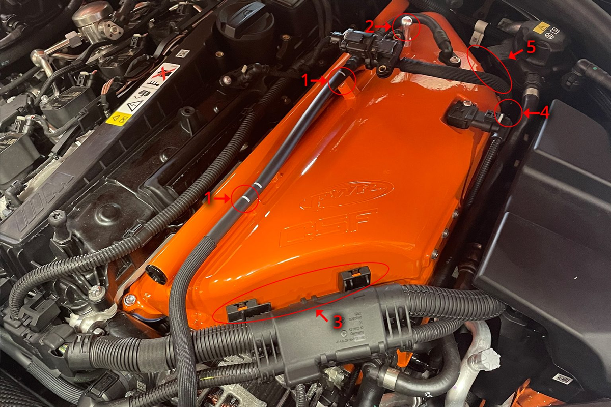 CSF - Level-Up Charge-Air-Cooler Manifold BMW G8X M2 / M3 / M4 S58