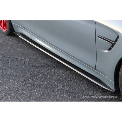 BMW F82 M4 Carbon Fiber Side Rocker Extension/ Side Skirt | House of Apex - House of Apex