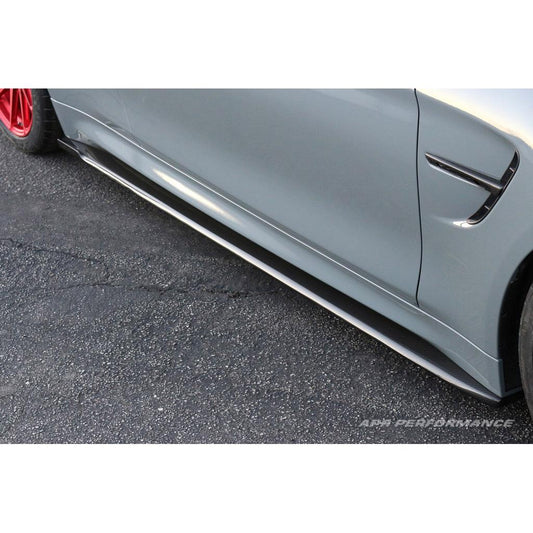 BMW F82 M4 Carbon Fiber Side Rocker Extension/ Side Skirt | House of Apex - House of Apex