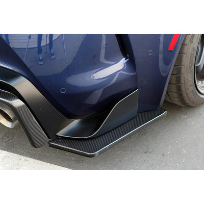 Carbon Fiber Toyota Supra A90/91 Rear Bumper Skirts 2020-2023 | House of Apex - House of Apex