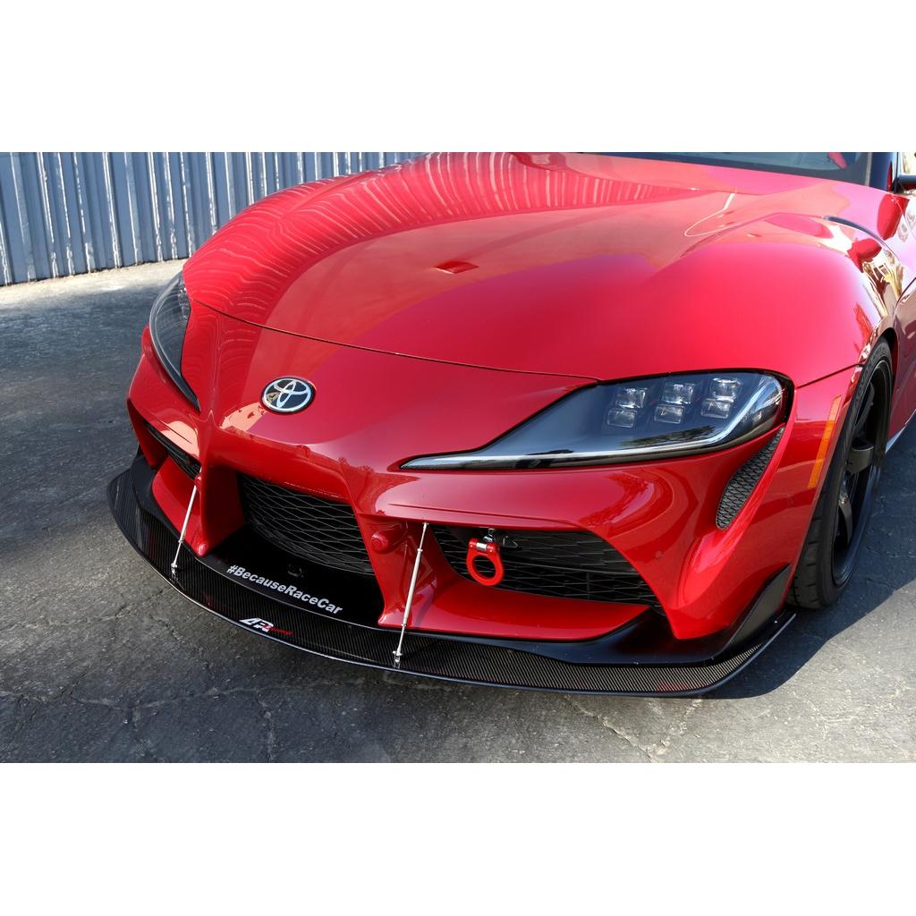 Carbon Fiber Toyota Supra A90/91 Front Wind Splitter 2020-2023 | House of Apex - House of Apex