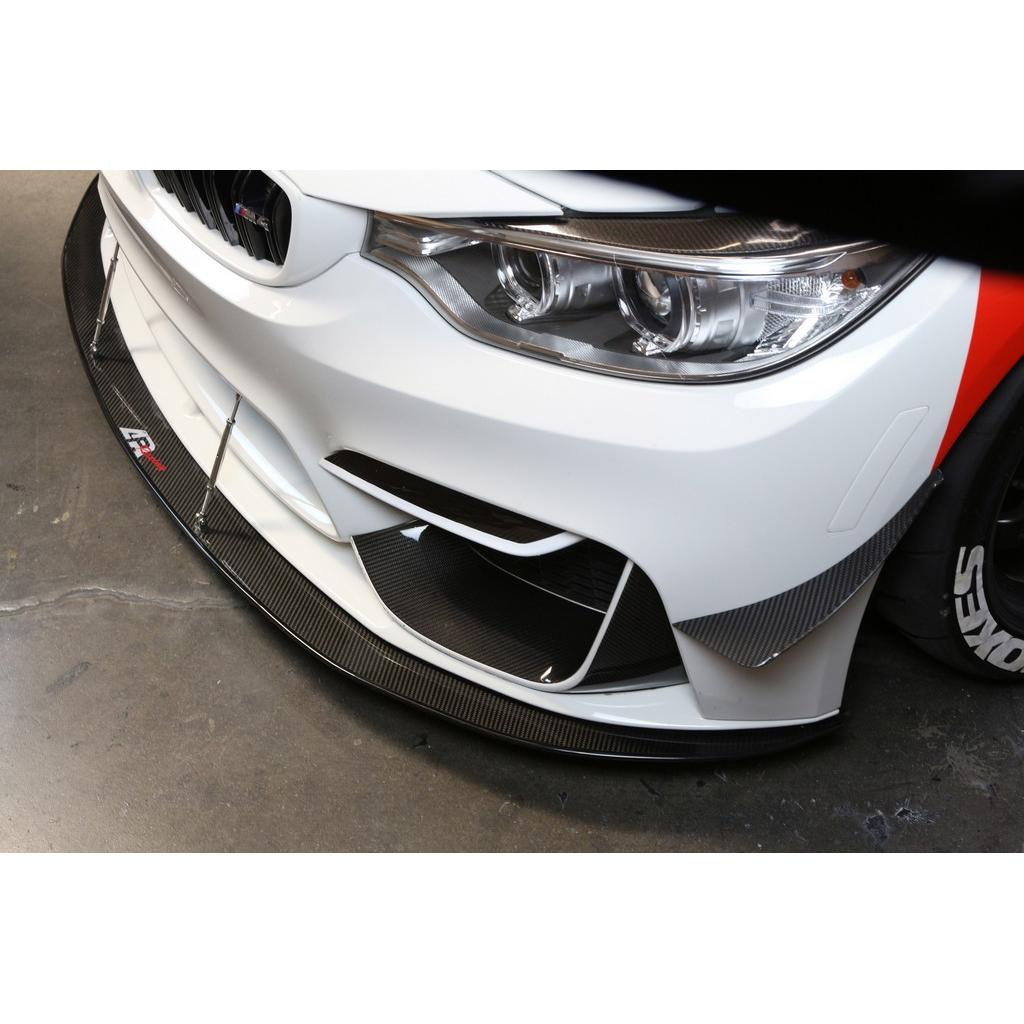 BMW F82 M4 / F80 M3 Carbon Fiber Front Bumper Canards | House of Apex - House of Apex