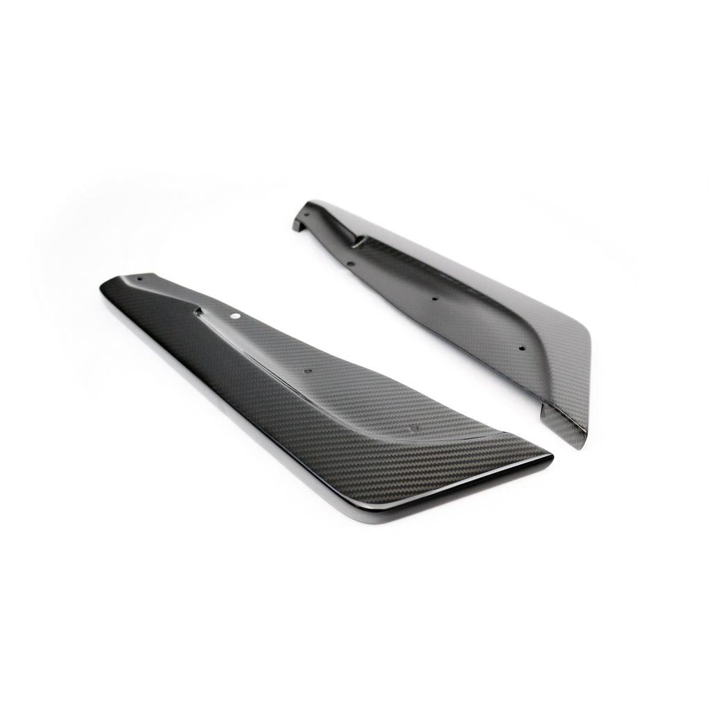 Carbon Fiber Toyota Supra A90/91 Rear Bumper Skirts 2020-2023 | House of Apex - House of Apex