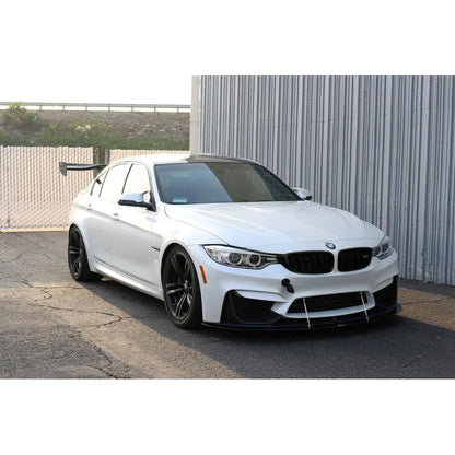 BMW F82 M4 / F80 M3 with M Performance Lip Carbon Fiber Front Wind Splitter | House of Apex - House of Apex