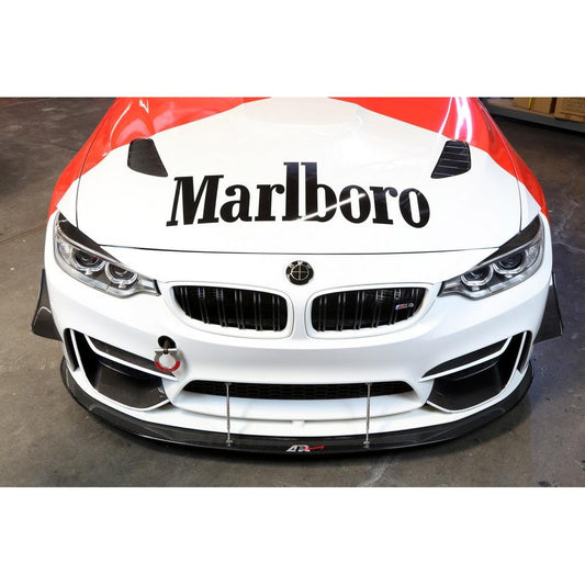 BMW F82 M4 / F80 M3 Carbon Fiber Front Bumper Canards | House of Apex - House of Apex