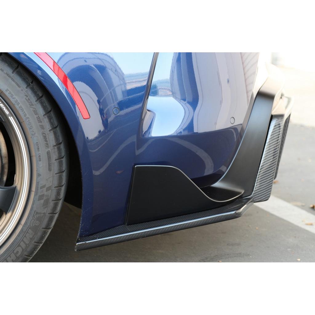 Carbon Fiber Toyota Supra A90/91 Rear Bumper Skirts 2020-2023 | House of Apex - House of Apex