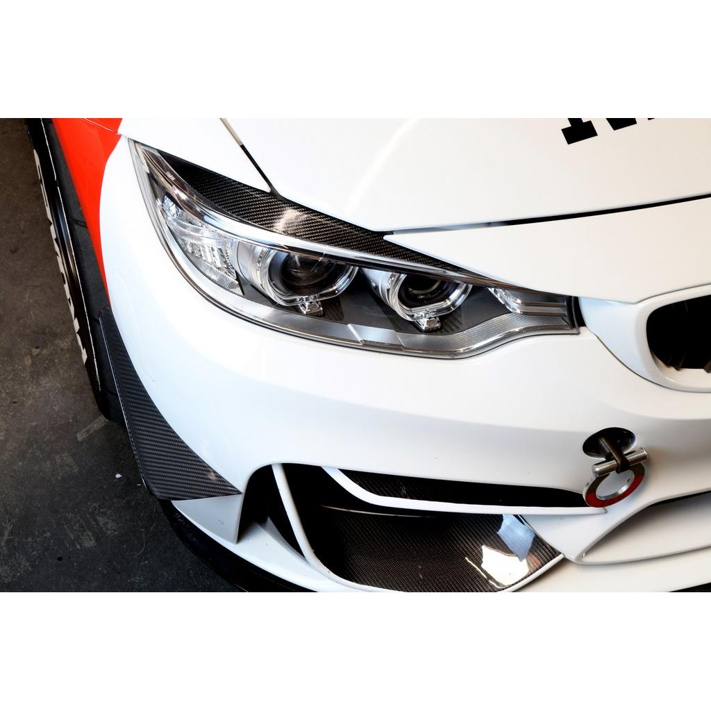 BMW F82 M4 / F80 M3 Carbon Fiber Front Bumper Canards | House of Apex - House of Apex