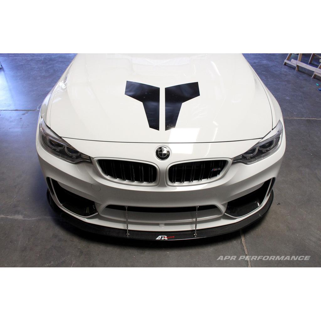 BMW F82 M4 / F80 M3 with M Performance Lip Carbon Fiber Front Wind Splitter | House of Apex - House of Apex