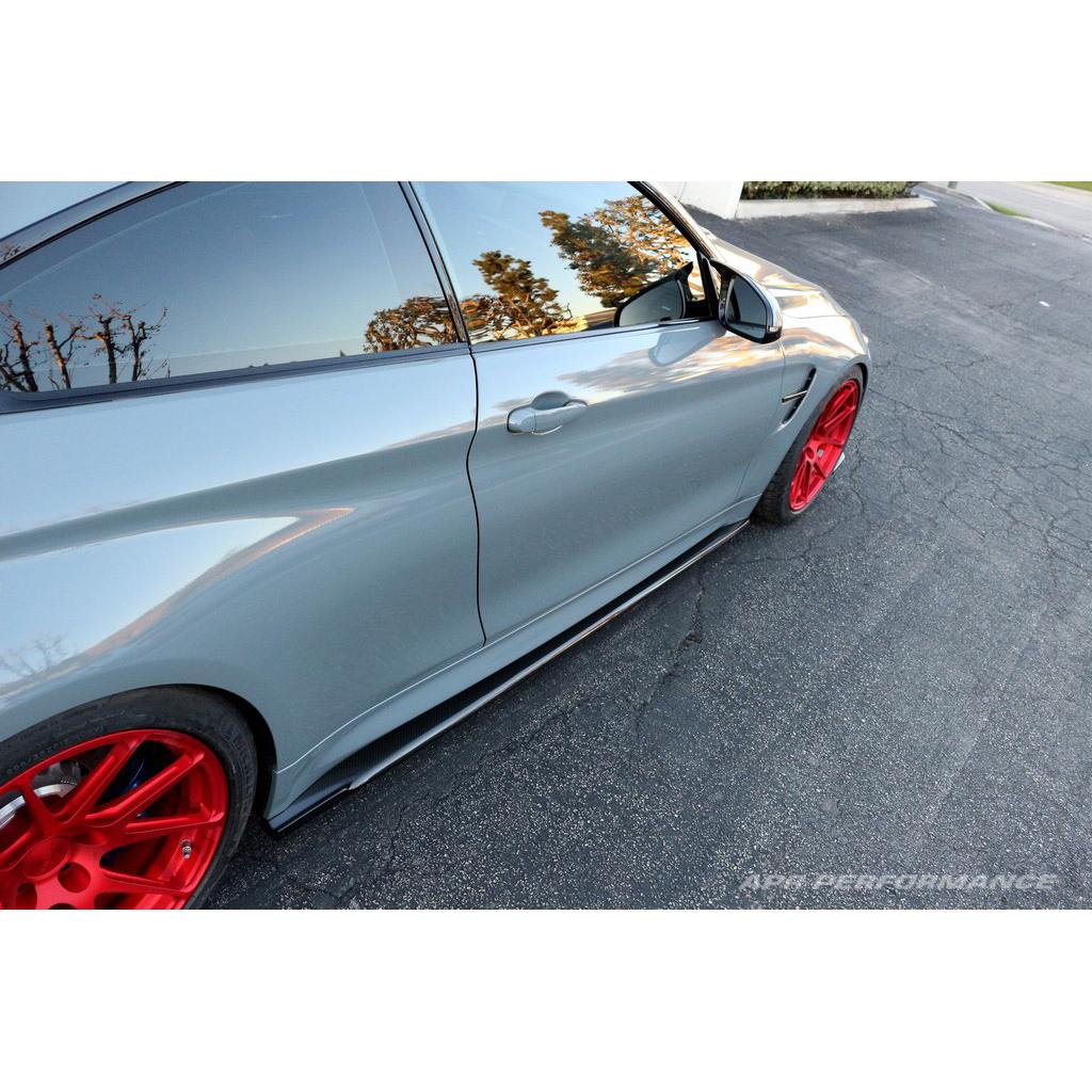 BMW F82 M4 Carbon Fiber Side Rocker Extension/ Side Skirt | House of Apex - House of Apex