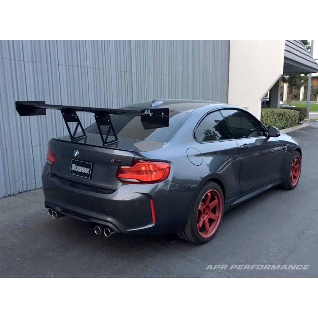 BMW F87 M2 GT250 Carbon Fiber Adjustable Wing | House of Apex - House of Apex