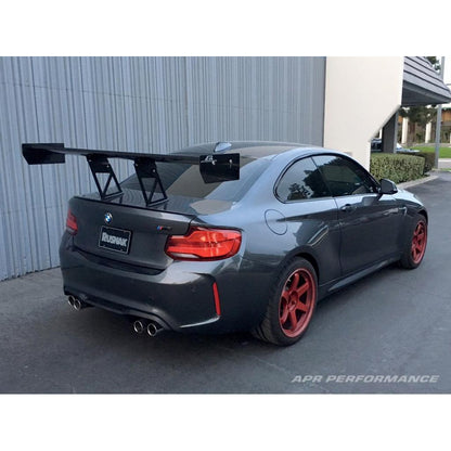 BMW F87 M2 GT250 Carbon Fiber Adjustable Wing | House of Apex - House of Apex