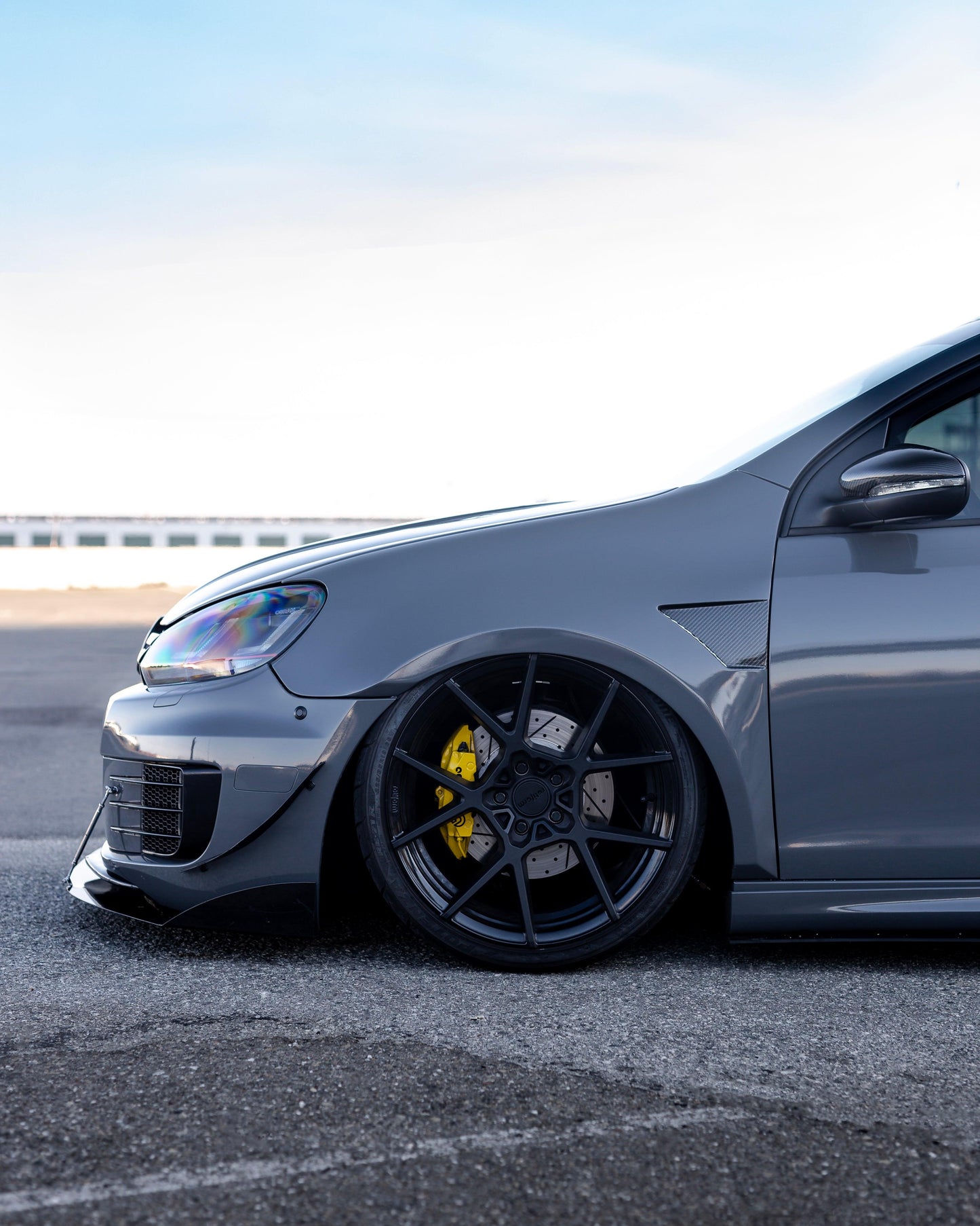 2010-2013 Volkswagen Golf GTI Canards V1 (MK6)