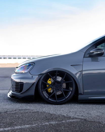2010-2013 Volkswagen Golf GTI Canards V1 (MK6)