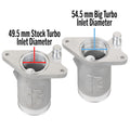 OVERTAKE Aluminum BIG TURBO Inlet - Subaru 2022-2026 WRX