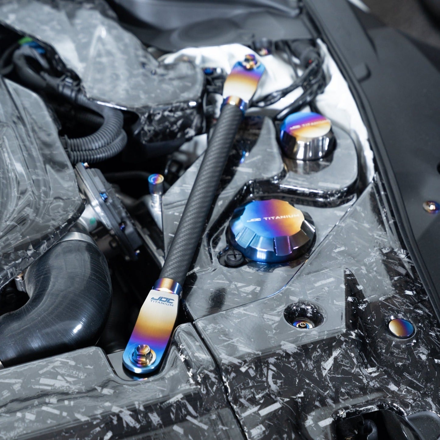 JDC Titanium A/C Cap Replacement Set | A90 Toyota Supra | House of Apex - House of Apex