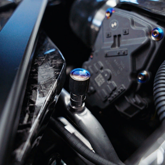 JDC Titanium A/C Cap Replacement Set | A90 Toyota Supra | House of Apex - House of Apex