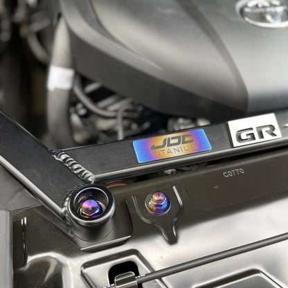 JDC Titanium Engine Bay Dress-Up Hardware Kit | A90 Toyota Supra | House of Apex - House of Apex