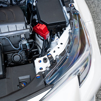 JDC Titanium Engine Bay Dress-Up Hardware Kit | 2023+ GR Corolla