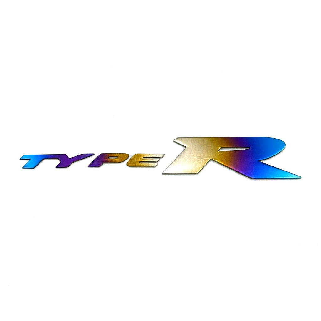 JDC Titanium Honda "Type R" Badge | FK8/FL5 Honda Civic Type-R