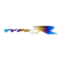 JDC Titanium Honda "Type R" Badge | FK8/FL5 Honda Civic Type-R