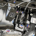 JDC Titanium Hood Latch Mechanism Hardware Kit | A90 Toyota Supra | House of Apex - House of Apex