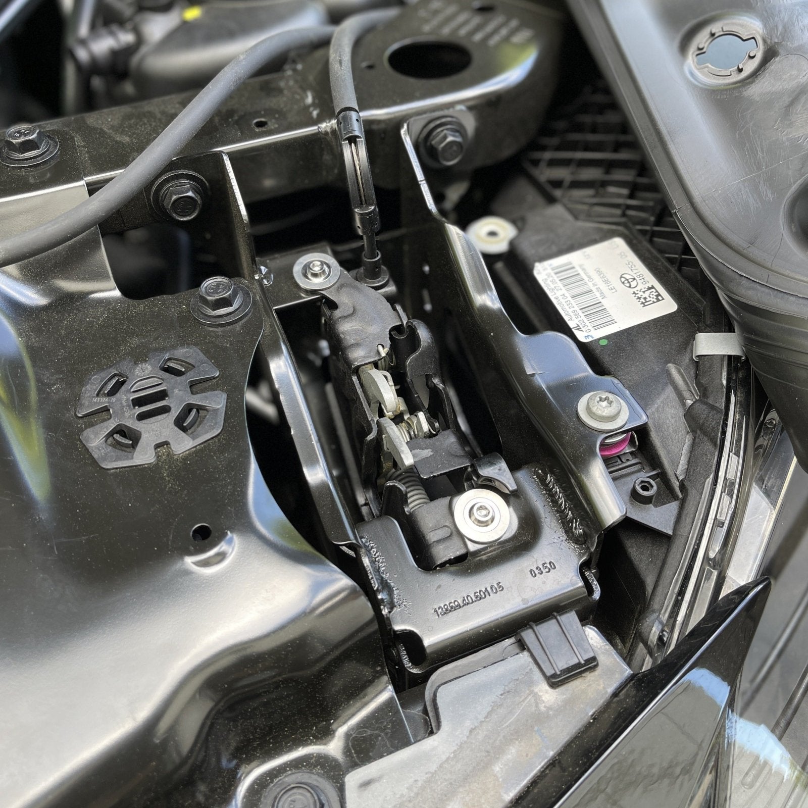 JDC Titanium Hood Latch Mechanism Hardware Kit | A90 Toyota Supra | House of Apex - House of Apex