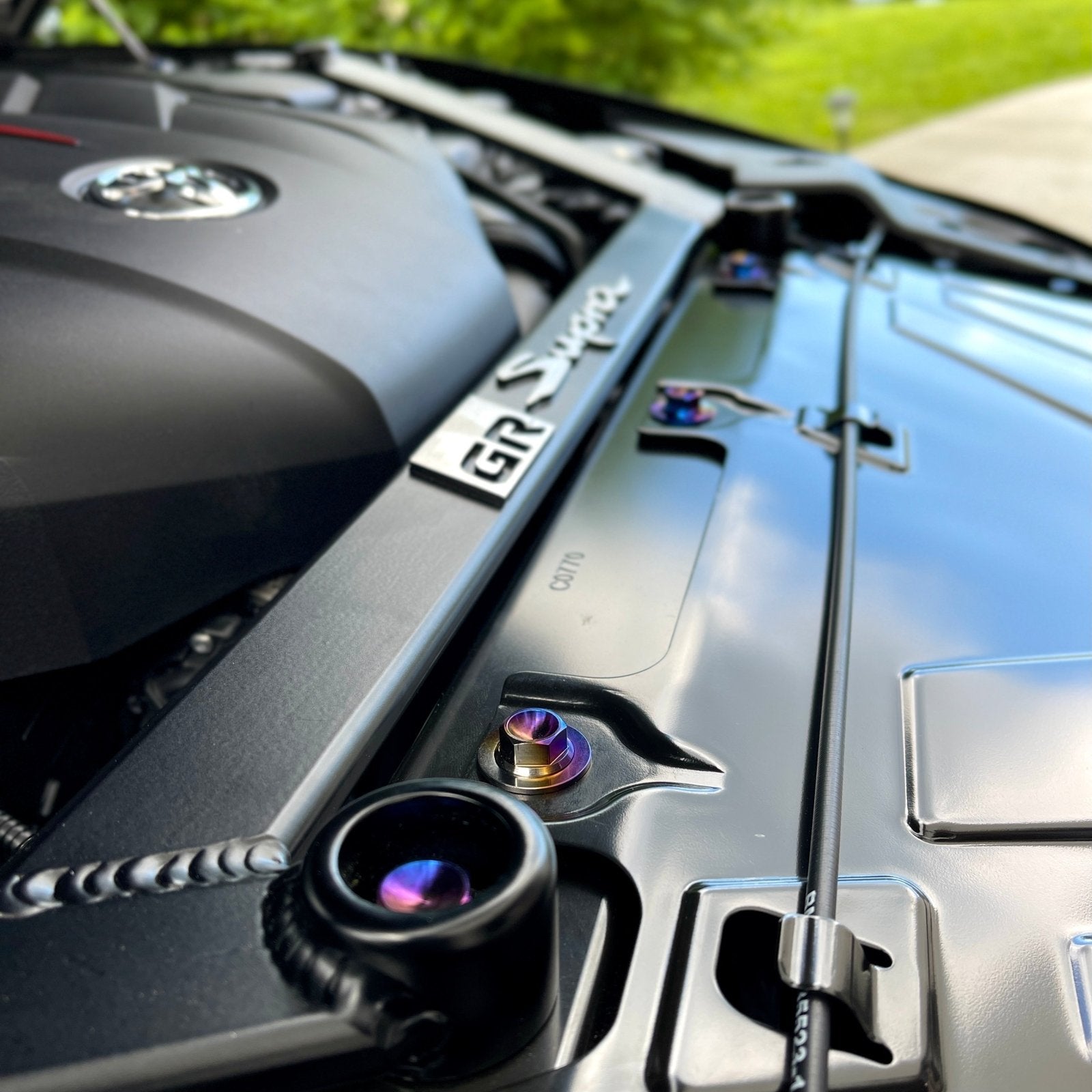 JDC Titanium Radiator Support Hardware Kit | A90 Toyota Supra | House of Apex - House of Apex