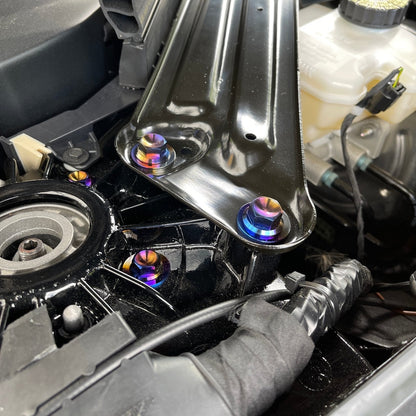 JDC Titanium Rear Strut Brace Hardware Kit | A90 Toyota Supra | House of Apex - House of Apex