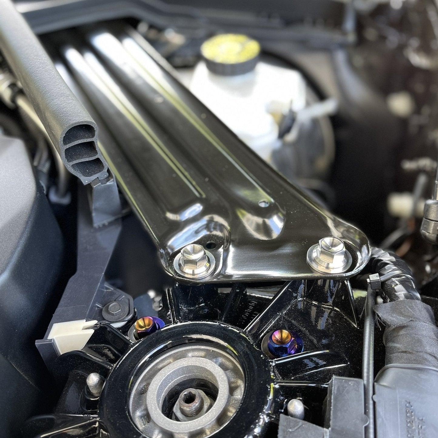 JDC Titanium Rear Strut Brace Hardware Kit | A90 Toyota Supra | House of Apex - House of Apex