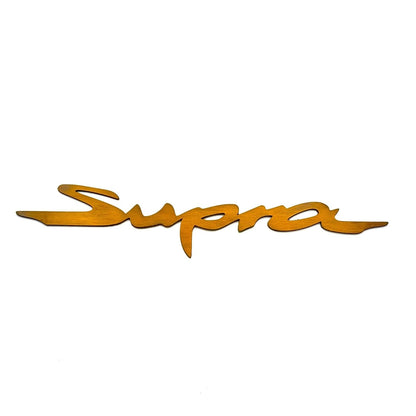 JDC Titanium "Supra" Badge | A90 Toyota Supra | House of Apex - House of Apex