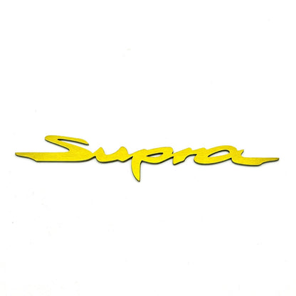 JDC Titanium "Supra" Badge | A90 Toyota Supra | House of Apex - House of Apex
