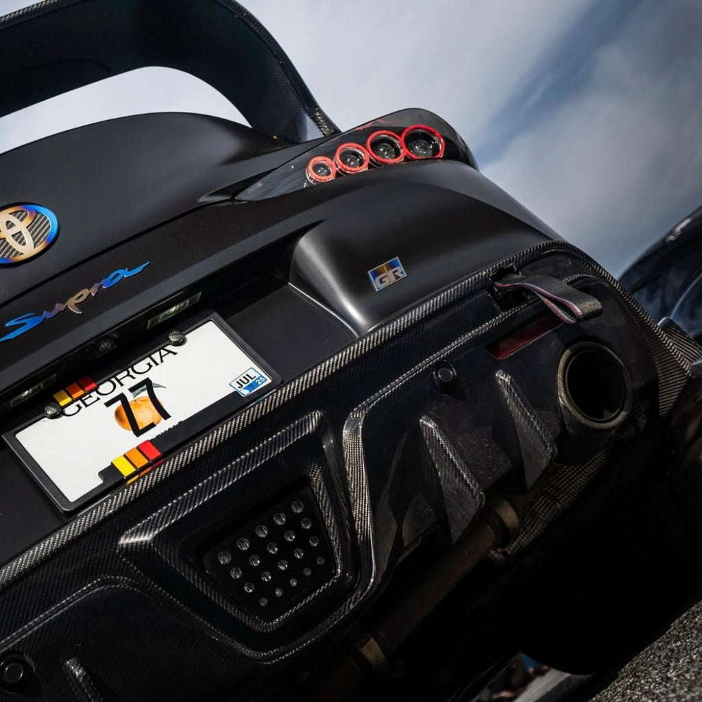 JDC Titanium "Supra" Badge | A90 Toyota Supra | House of Apex - House of Apex