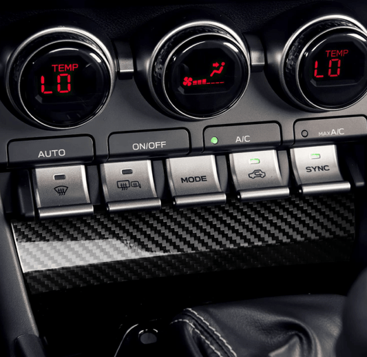 GR86/BRZ Carbon Fiber Lower AC Button Cover