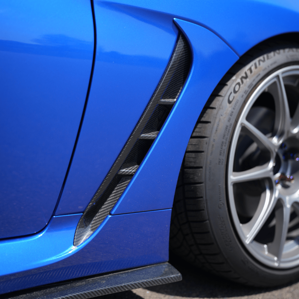 GR86/BRZ Carbon Fiber Fender Vent Garnish V1