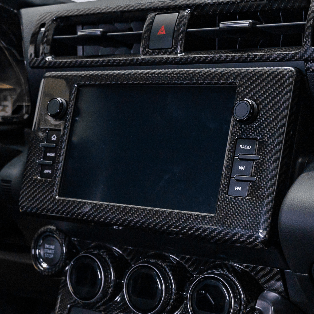 GR86/BRZ Tanso Carbon Fiber Center Mutimedia Screen Cover