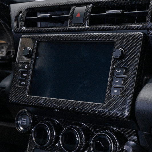 GR86/BRZ Tanso Carbon Fiber Center Mutimedia Screen Cover