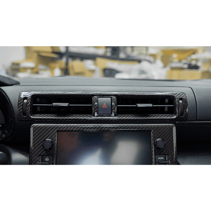 GR86/BRZ Tanso Carbon Fiber Center AC Vent Cover