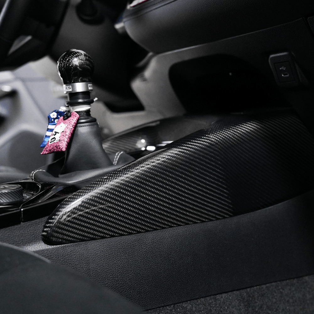 Toyota GR Corolla Carbon Fiber Center Console Cover