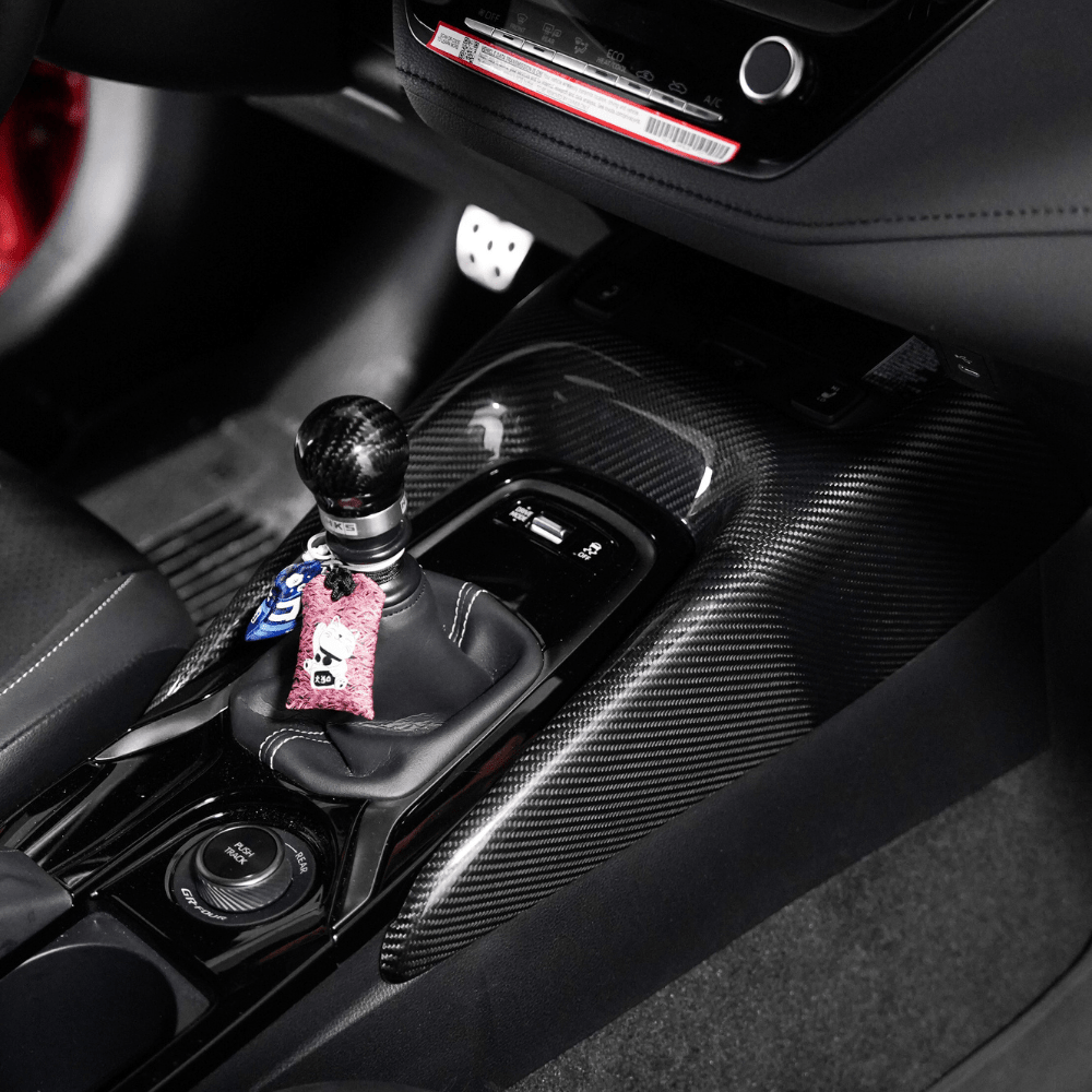 Toyota GR Corolla Carbon Fiber Center Console Cover