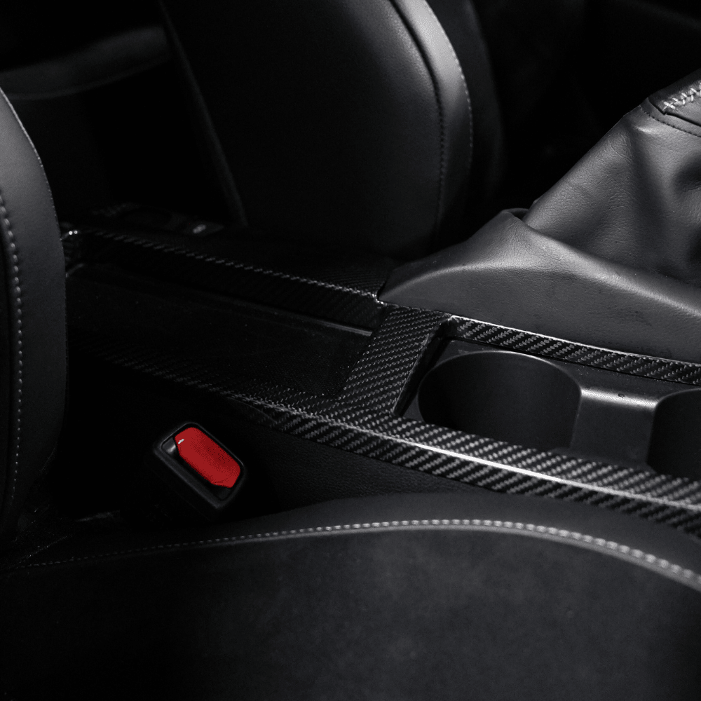 Toyota GR Corolla Carbon Fiber Cup Holder Cover